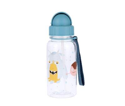 Botella Plstico Little Monsters Personalizable