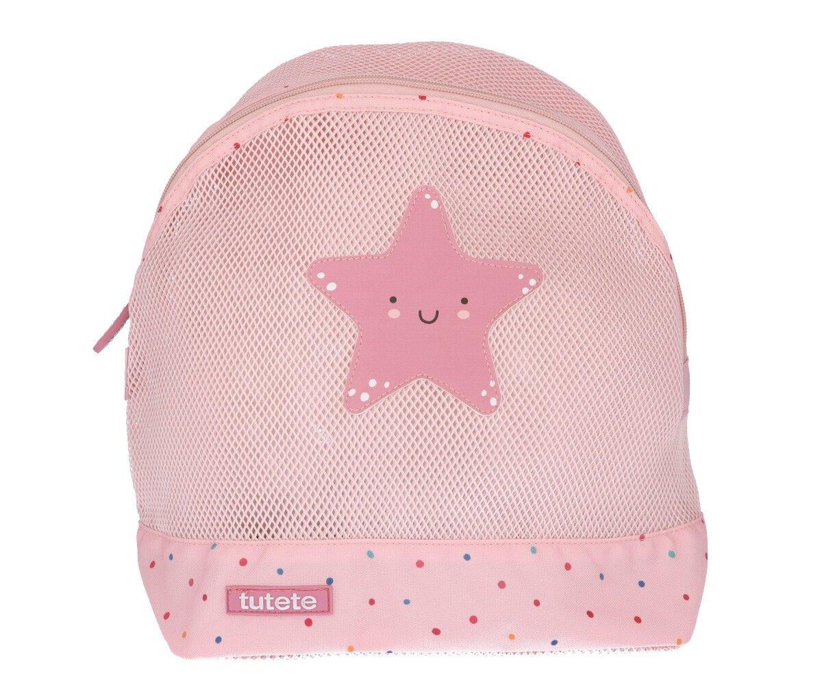 Mochila Playa Infantil Antiarena Dots Pink - Tutete