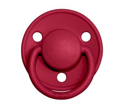 2 Chupetas BIBS De Lux Coral/Ruby
