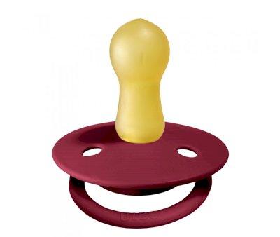 2 Chupetas BIBS De Lux Coral/Ruby