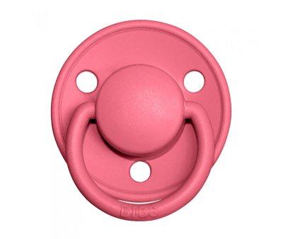 2 Chupetas BIBS De Lux Coral/Ruby