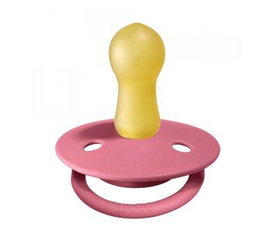 2 Chupetas BIBS De Lux Coral/Ruby