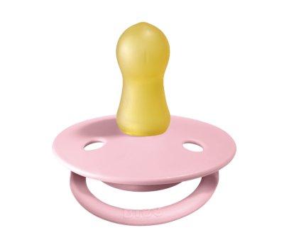 2 Chupetes BIBS De Lux Ivory/Baby Pink