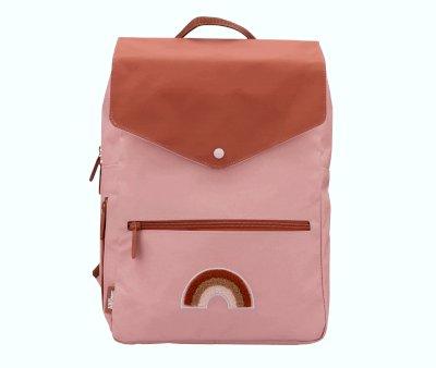 Personalised Eef Rainbow Large Backpack