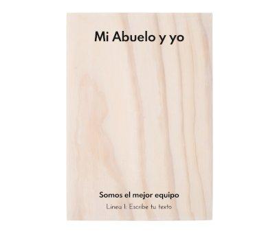 Cadres Personnalisable Empreintes Mi Abuelo y Yo