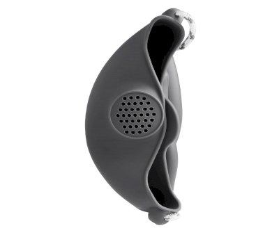 Regadera Silicona Scrunch Gris Oscuro