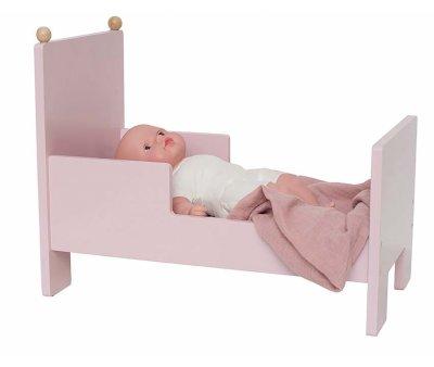 Cama para Muecas Rosa