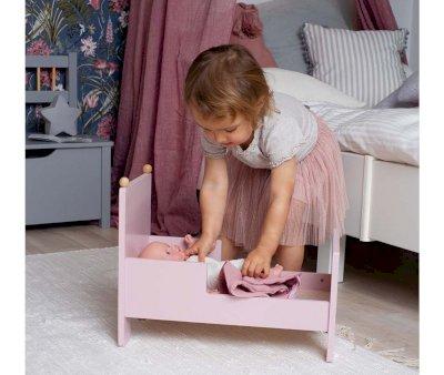 Cama para Muecas Rosa