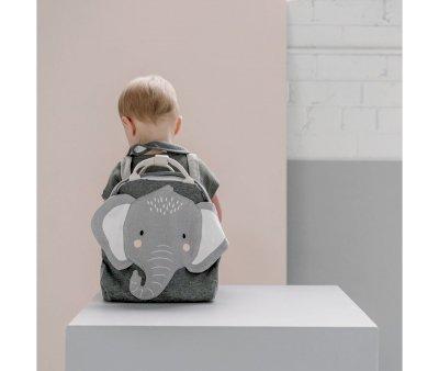 Mochila Mister Fly Elefante Gris Personalizable