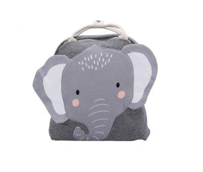 Mochila Mister Fly Elefante Gris Personalizable