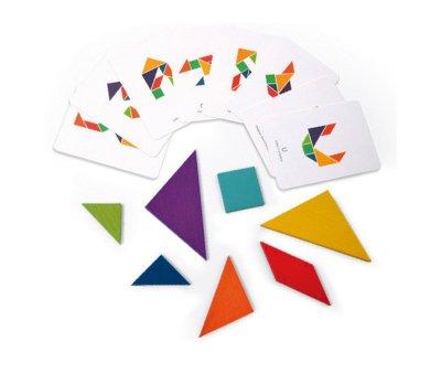 Juego de Cartas Tangram