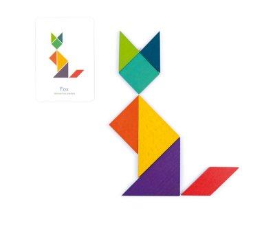 Juego de Cartas Tangram