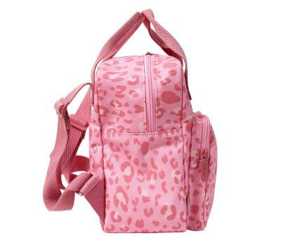 Mochila Animal Print Cheetah Pequea Personalizable