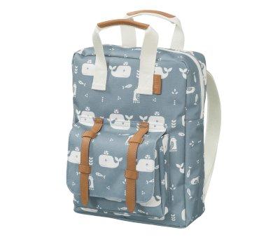 Mini Sac  dos Personnalisable Fresk Baleine Bleu