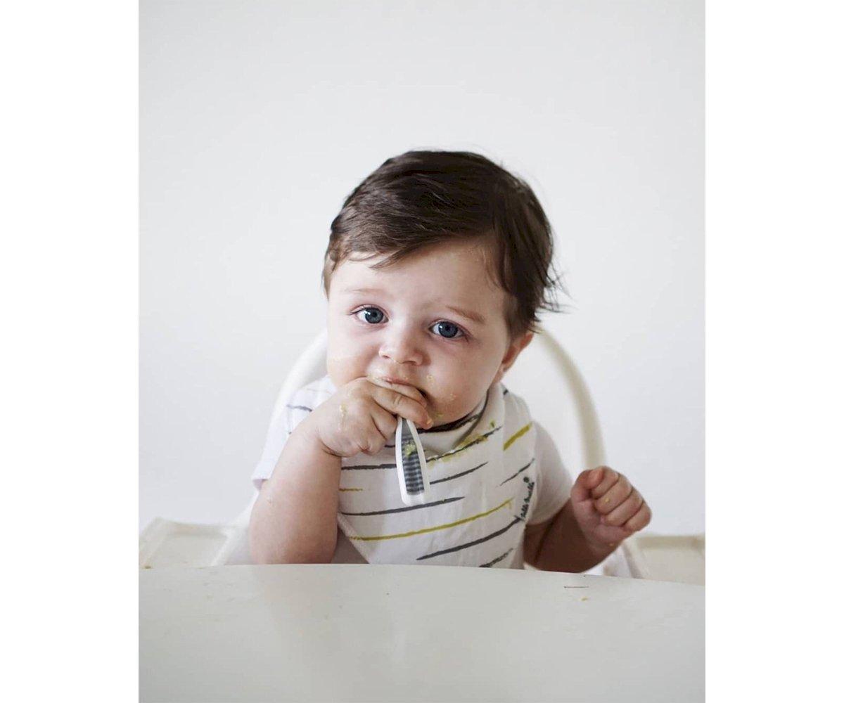 Cuchara bebe aprendizaje Verde, Blw bebés, Baby led weaning