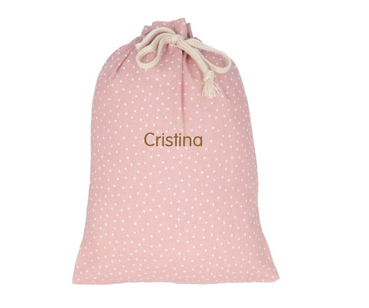 Bolso Carro Bebé Cotton Rosa Personalizable - Tutete