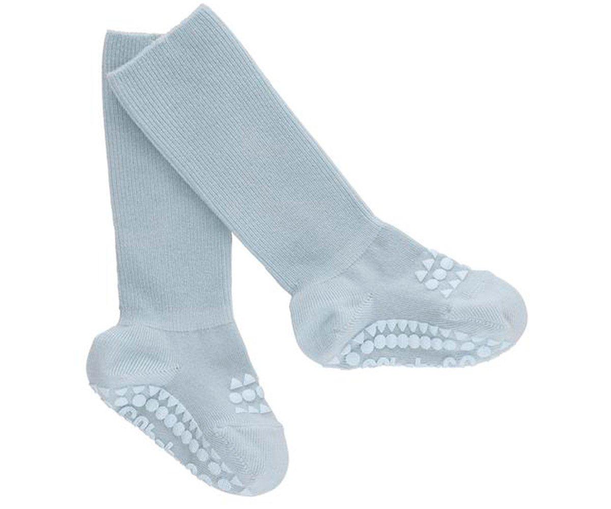 Sky Blue Non-Slip Bamboo Socks