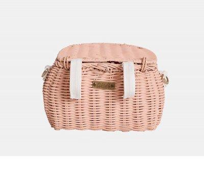 Cestino Rattan Mini Chari Rose