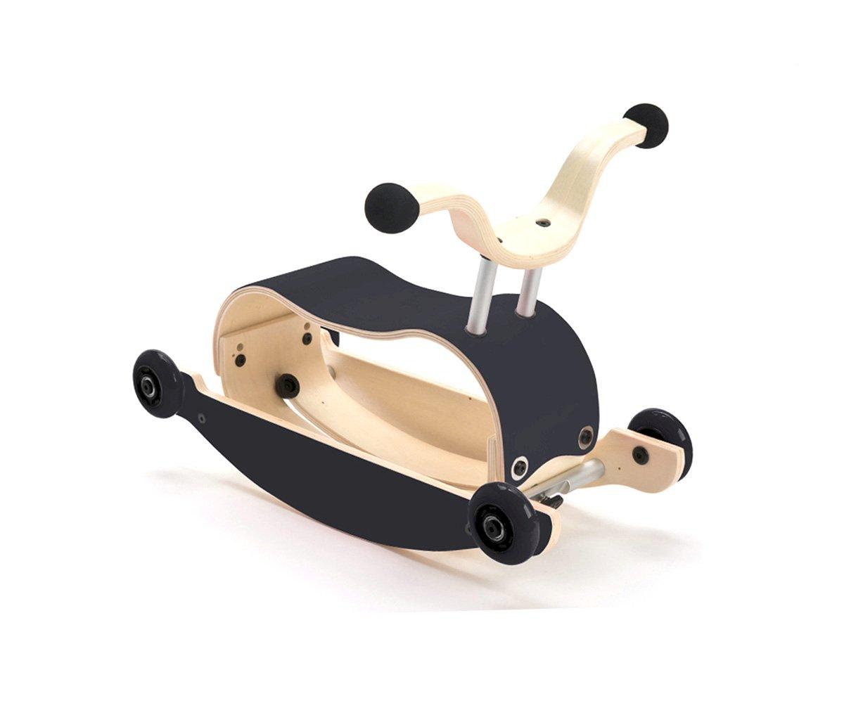 Andador Rocker Mini-Flip Totalmente Preto