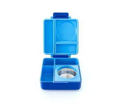 Blue Lunch Box with Thermos