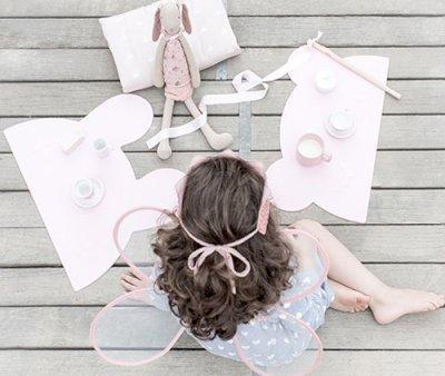 Bear placie Powder pink