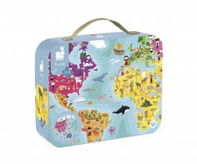Puzzle Ilustrado Planeta Azul 208 Piezas