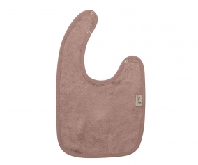 Personalisable Baby Bib Timboo Mellow Mauve