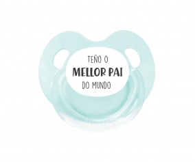 Chupete Retro Aqua Teo o mellor pai do mundo