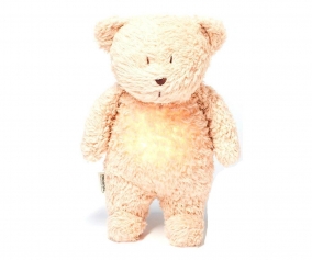 Light-Sound Organic Teddy Bear Moonie Sand