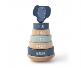 Torre Impilabile Mr.Elephant Trixie Wood Personalizzabile