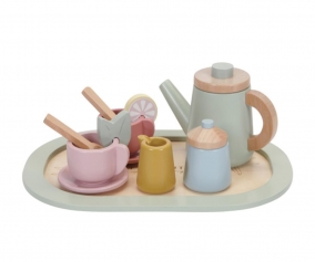 Wooden Tea Set