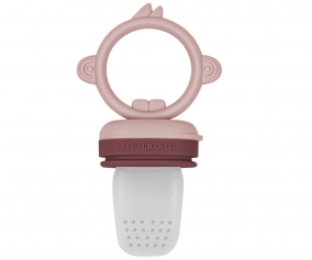Mangeoire anti-suffocation en silicone Pulps ros/rose Minikoioi