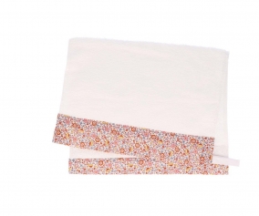 Serviette Crche Millefiori personnalisable