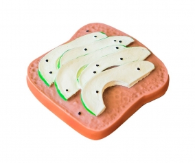 Anneau de dentition Avocat Pain Grill