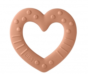 Dentarello BIBS Baby Bitie Heart Peach