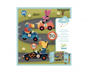 Stickers repositionnables Les voitures