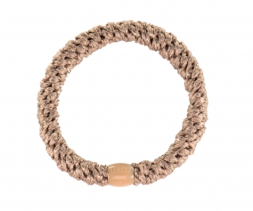 Elastico Capelli Kknekki Taupe Glitter