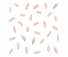 Pink Watercolor Drops Wall Stickers