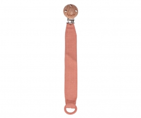 Chupetero Wash Silicona Peach Personalizado