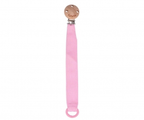 Chupetero Wash Silicona Rosa Personalizable
