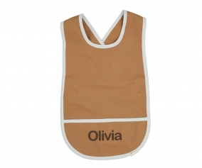Grembiule-Bavaglio Cross Back Ochre Personalizzato