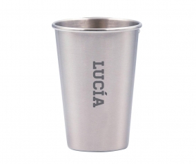 Bicchiere Acciaio Inox Steal Personalizzabile 470ml