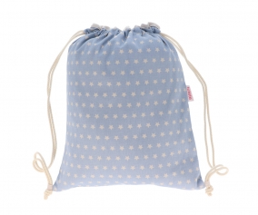 Sacoche Sac  dos Lyra Bleu Personnalisable 