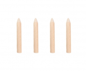 4 Matite di Legno per Grafomotricit