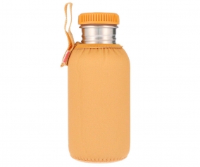 Botella Acero con Funda Mostaza Personalizable 500ml