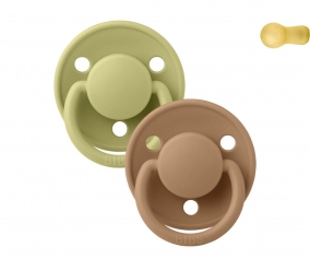 2 Chupetes BIBS De Lux Meadow/Earth