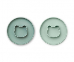 2 Platos Gordon Mr Bear Mint Mix