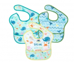 3 Baberos Bumkins Ocean