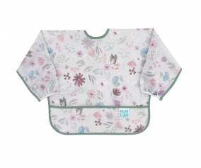 Bavaglio Bumkins con Maniche Floral