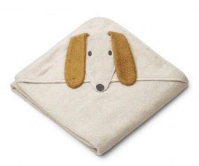 Telo Cappuccio Augusta Dog Sandy